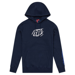 Sportswear Mens Fleece: PULLOVER HOODIE BADGE NAVY