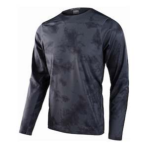 SKYLINE LS CHILL JERSEY TIE DYE CHARCOAL