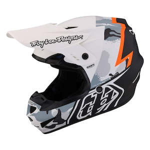 Gp Helmets: GP HELMET VOLT CAMO WHITE