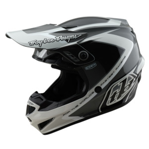 Moto Helmets: GP HELMET SHUTTER GRAY