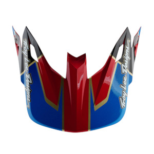 Moto Helmet Parts: SE5 VISOR SPEED RED