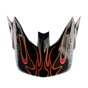 Moto Helmet Parts: SE5 VISOR TORCHED BLACK / GRAY