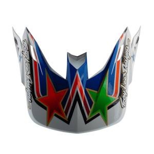 SE5 VISOR RAYS WHITE / BLUE