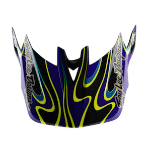 D4 VISOR TORCHED BLACK / PURPLE