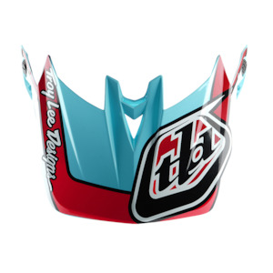 Bike Helmet Parts: D4 VISOR LINEAR BLUE