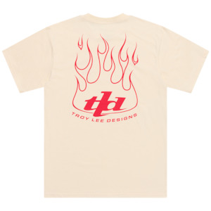 Sportswear Mens Sportswear: SHORT SLEEVE TEE TORCHED VINTAGE WHITE