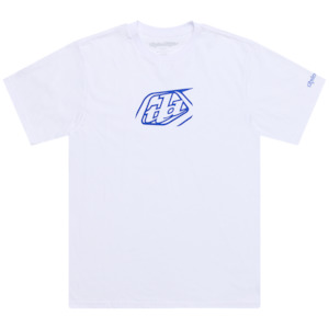 SHORT SLEEVE TEE BADGE WHITE