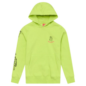 Sportswear Youth Sportswear: YOUTH PULLOVER PEACE OUT GLO YELLOW