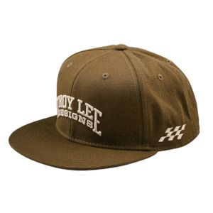 FLAT BILL SNAPBACK SCHOLAR OLIVE