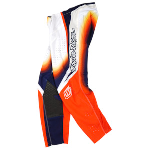 Moto Youth: YOUTH SE PRO PANT ARRAY WHITE / NAVY