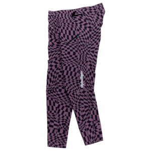 WOMENS LILIUM PANT TWISTED CHECKERS PURPLE