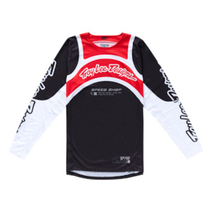 Moto Jersey: GP PRO JERSEY SWERVE BLACK / RED