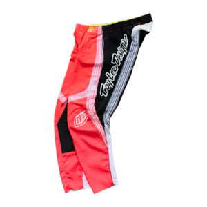 Moto Pants: SE PRO PANT STRIPES INFRA RED / BLACK