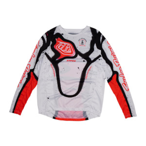 YOUTH GP PRO JERSEY MEMBRANE WHITE / INFRA RED