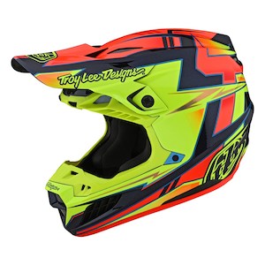 Se5 Helmets: SE5 ECE COMPOSITE HELMET GRAPH YELLOW / NAVY