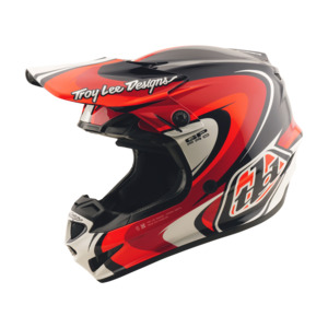 Moto Youth: YOUTH GP PRO HELMET CROSSOVER BLACK / RED