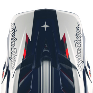 D4 VISOR QUALIFER BLUE / WHITE