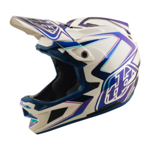 D4 AS COMPOSITE HELMET FLARED WHITE / INDIGO