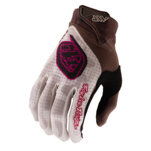 Moto Gloves: AIR GLOVE MYTH DARK OLIVE / PUMICE