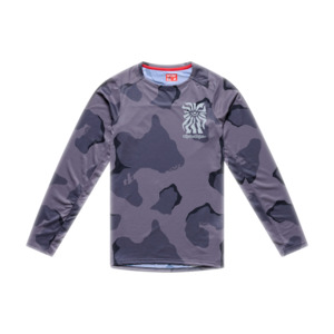 SKYLINE PRO LONG SLEEVE JERSEY FLOW CAMO CARBON