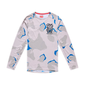 SKYLINE PRO LONG SLEEVE JERSEY FLOW CAMO PUMICE