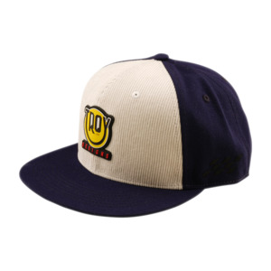 Sportswear Mens Sportswear: HAPPY DAYZ FLAT BILL SNAPBACK INDIGO / PUMICE
