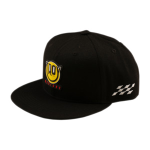 HAPPY DAYZ FLAT BILL SNAPBACK BLACK