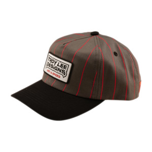 MEDIEVAL UNSTRUCTURED CURVED SNAPBACK GRAY / RED