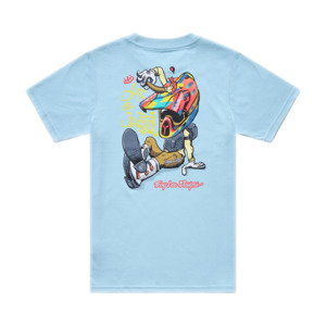 HERITAGE YOUTH SHORT SLEEVE TEE DAWN BLUE