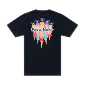 FEATHERS YOUTH SHORT SLEEVE TEE BLACK / BLACK