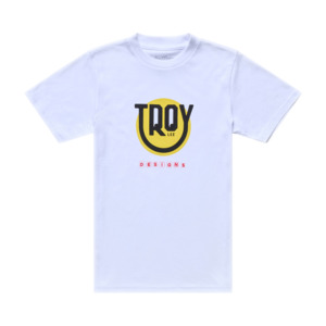 HAPPY DAYZ YOUTH SHORT SLEEVE TEE WHITE