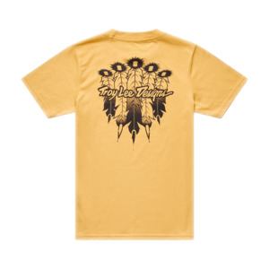 FEATHERS YOUTH SHORT SLEEVE TEE BLEACHED MELON