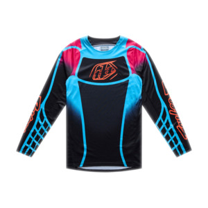 GP PRO JERSEY FRAMEWORK BLACK / CYAN