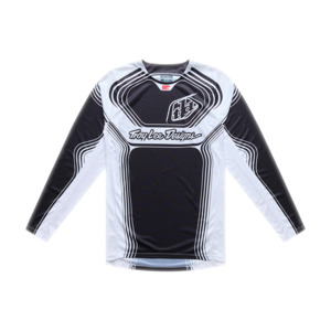 GP PRO JERSEY STREAMLINE BLACK / WHITE