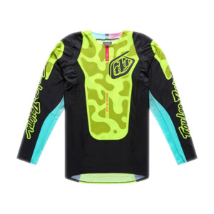 Moto Jersey: SE PRO JERSEY MYTH BLACK / FLO YELLOW