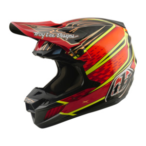 SE5 ECE CARBON HELMET WINGS RED
