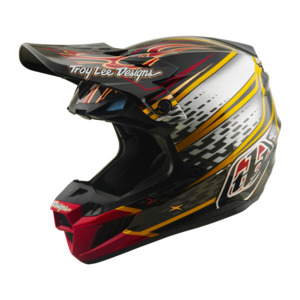 Moto Helmets: SE5 ECE COMPOSITE HELMET WINGS BLACK / BLACK