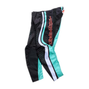 Moto Pants: GP PRO PANT ROLLER BLACK / TEAL