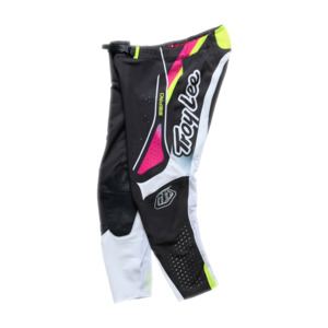 Moto Pants: SE PRO PANT SALVO BLACK / WHITE