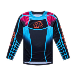 YOUTH GP PRO JERSEY FRAMEWORK BLACK / CYAN