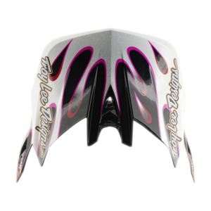 Bike Helmet Parts: D4 VISOR OVERSPRAY GOLD / BLACK