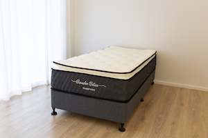Beds: King Single Size Bed Pillow Top