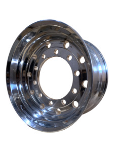 22.5 x 11.75 / 335PCD 10 holes 32mm Trailer Both Sides Polished