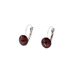 Crystal Earrings: Berry Crystals