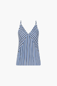 Birgitte Herskind: Birgitte Herskind Navy Blue Stripe Millie Top