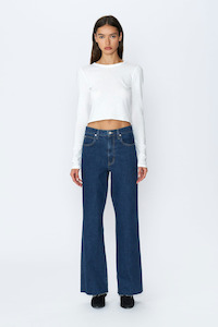 Denim: SLVRLAKE Western Hero Grace Jeans