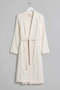 Gift Homeware: Baina Ivory Sulis Bath Robe