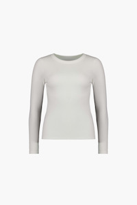 Caitlin Crisp White CC Essential Long Sleeve