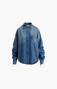 The Transition Edit: Essentiel Antwerp Patriot Blue Jean Shirt