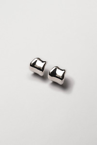 Jasmin Sparrow: Jasmin Sparrow Silver Curve Hoops